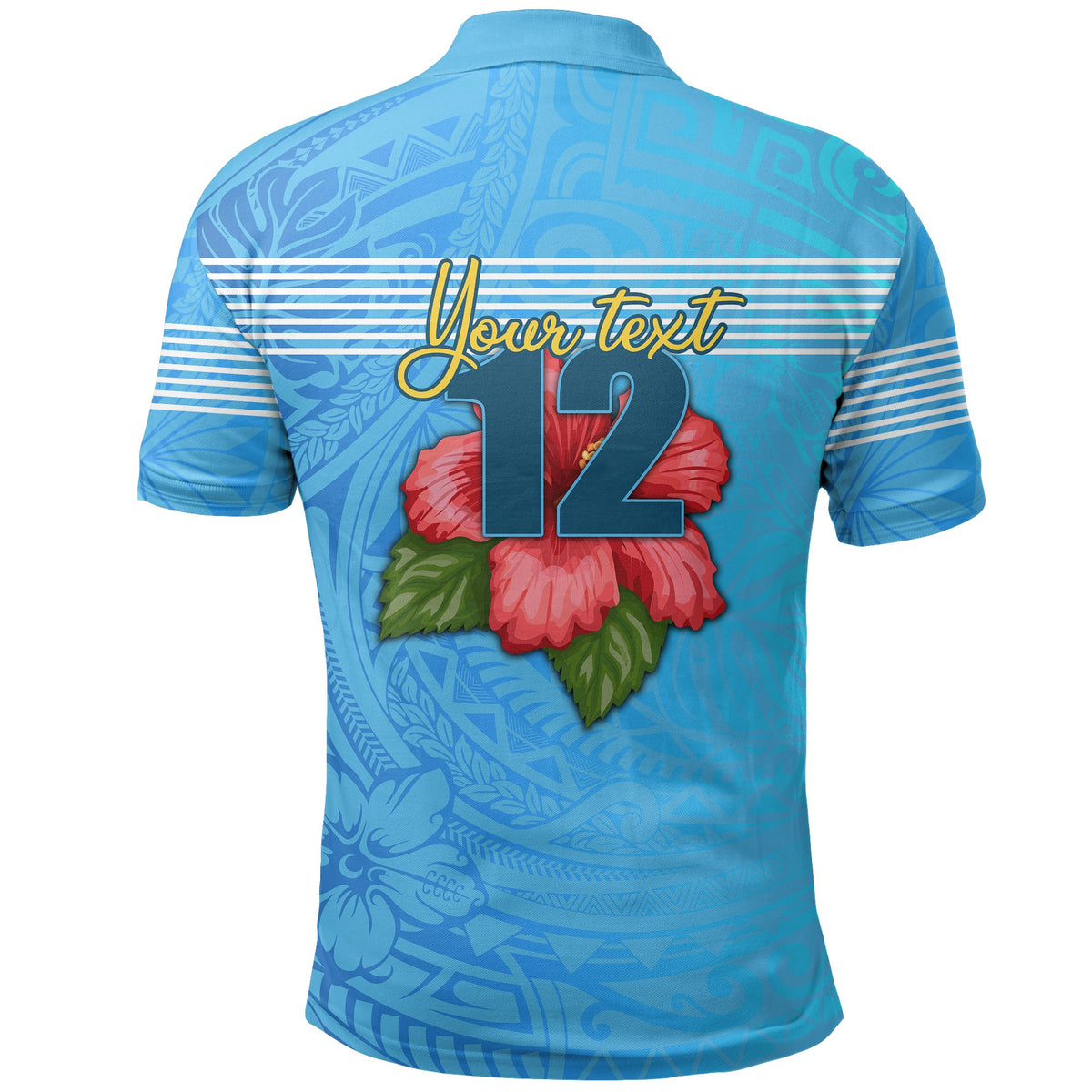 Custom Suva Rugby Polo Shirt Sport Style - Polynesian Pride