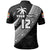 Custom Fiji Tapa Rugby Polo Shirt version Style You Win White - Polynesian Pride