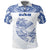 Custom Guam Rugby Polo Shirt Polynesian Patterns Blue LT16 - Polynesian Pride