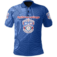 Custom Kolisi Apifoou College Polo Shirt Polynesian Tattoo Style - Polynesian Pride