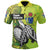 Custom Cook Islands Rugby Polo Shirt Turtle Style - Polynesian Pride