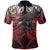 Samoa Polynesian Custom Polo Shirt Eagle Tribal Pattern Red Unisex Red - Polynesian Pride