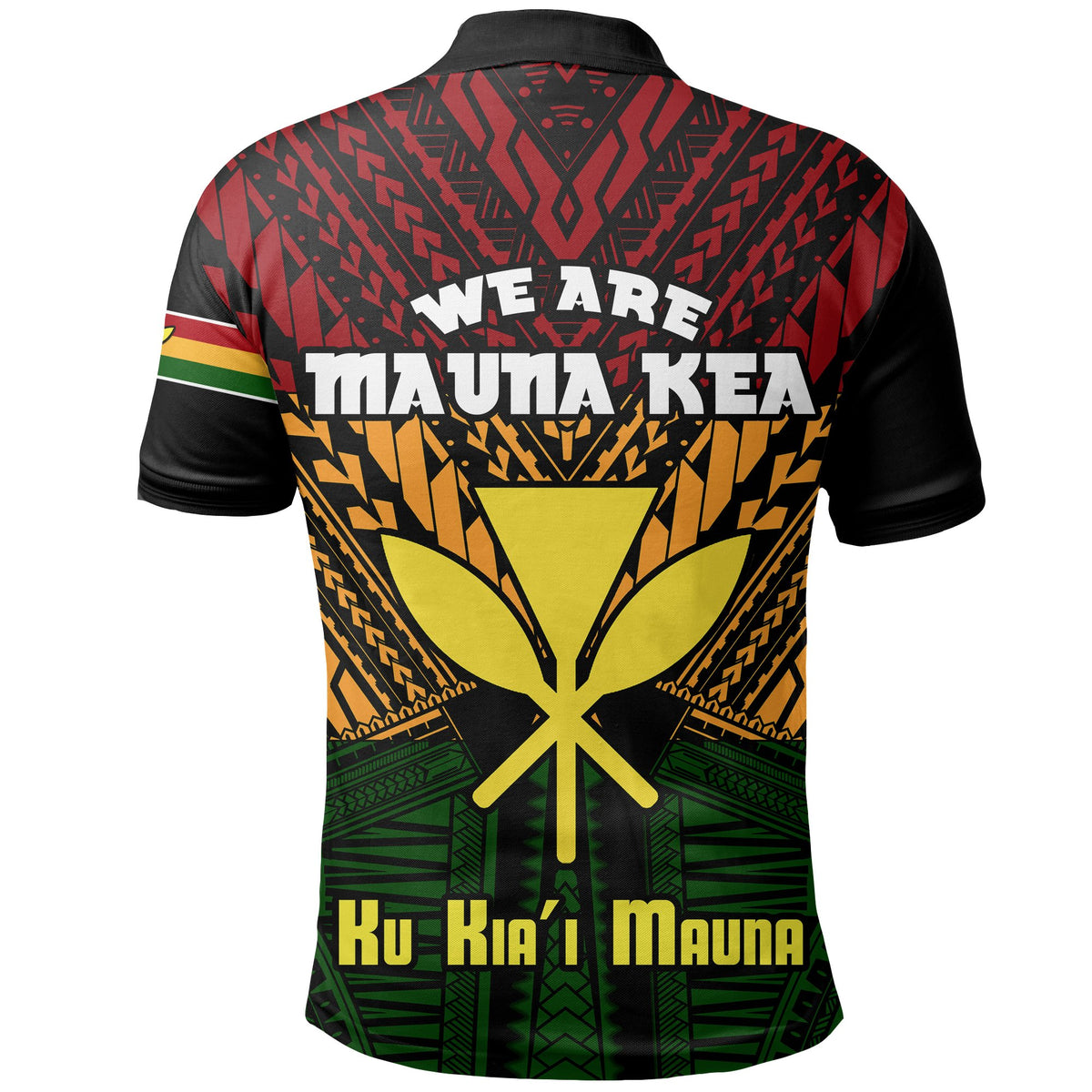 Hawaii Mauna Kea Kanaka Polynesian Polo Shirt Hill Style - Polynesian Pride