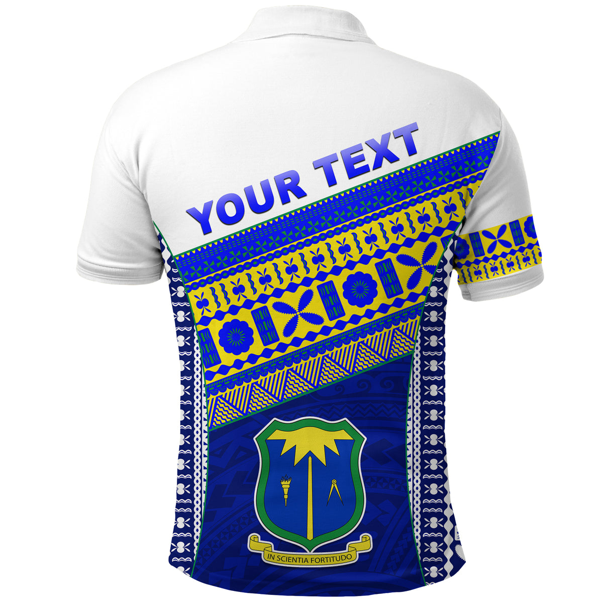 Custom Natabua High School Fiji Polo Shirt NHS Polynesian LT13 - Polynesian Pride