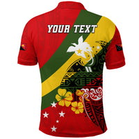 Custom Eastern Highlands Province Polo Shirt Peaceful PNG LT13 - Polynesian Pride