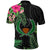 Pohnpei Micronesia Polo Shirt Tropical Flowers LT13 - Polynesian Pride