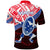 Manu Samoa Rugby Polo Shirt Dab Trend Creative Red - Polynesian Pride