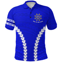 Kulungtufu Lutheran Polo Shirt Ver 01 Primary School PNG LT13 Unisex Blue - Polynesian Pride