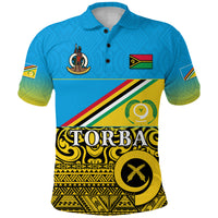 Custom Torba Province Polo Shirt Vanuatu Proud LT13 - Polynesian Pride
