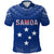 Custom Samoa Polo Shirt Simple Polynesian Custom Text and Number LT13 - Polynesian Pride