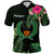 Pohnpei Micronesia Green Polo Shirt Tropical Flowers LT13 Unisex Green - Polynesian Pride