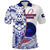 Custom American Samoa Rugby Polo Shirt Special Custom Text and Number - Polynesian Pride