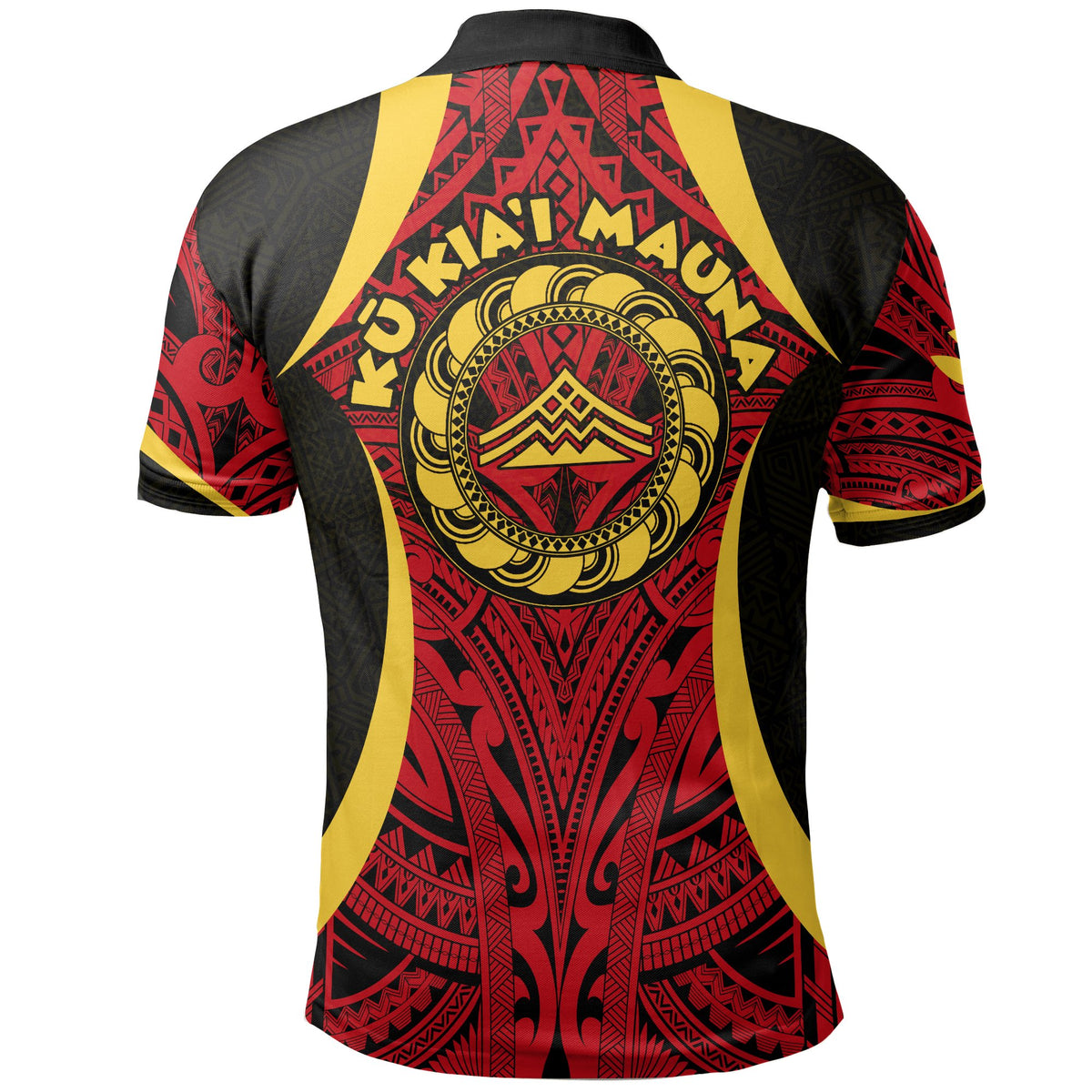 Hawaii Custom Polo Shirt Hawaii Protect Mauna Kea - Polynesian Pride