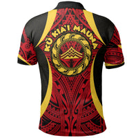 Hawaii Custom Polo Shirt Hawaii Protect Mauna Kea - Polynesian Pride