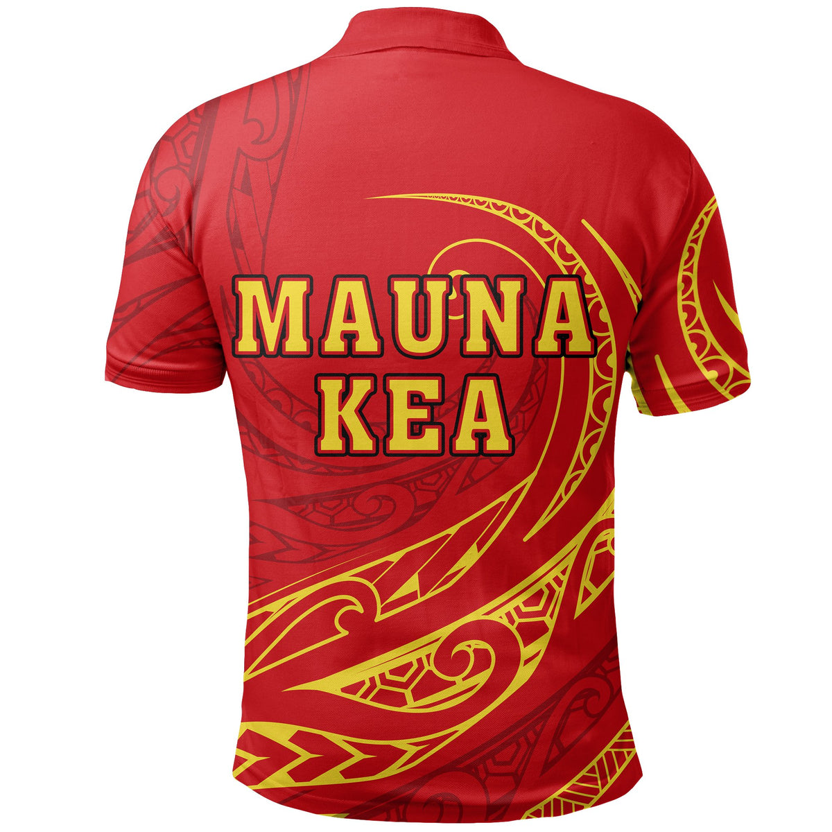 Hawaiian Mauna Kea Polynesian Polo Shirt Frida Style - Polynesian Pride
