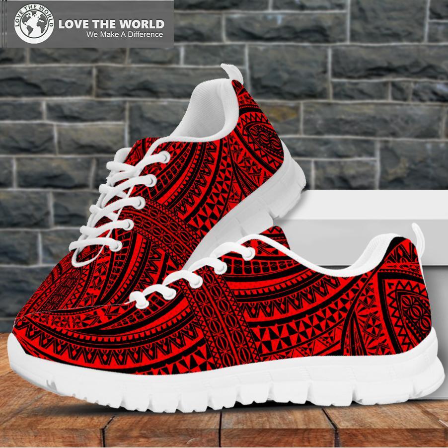 Polynesian Sneakers Red - Polynesian Pride