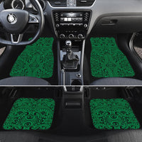 Polynesian Culture Hawaii Car Floor Mats Green One Size - Polynesian Pride
