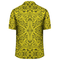 Polynesian Culture Yellow Hawaiian Shirt - Polynesian Pride