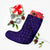 Polynesian Hawaiian Style Tribal Tattoo Violet Christmas Stocking - Polynesian Pride