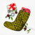 Polynesian Hawaiian Style Tribal Tattoo Yellow Christmas Stocking - Polynesian Pride