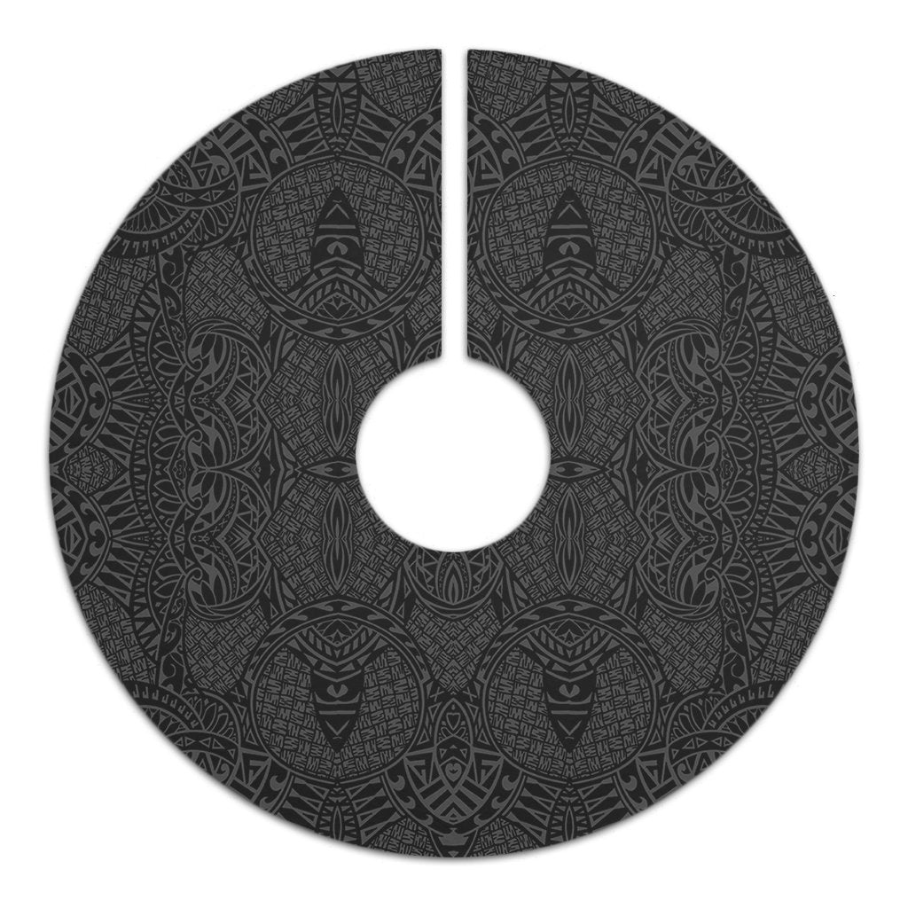 Polynesian Lauhala Mix Gray Tree Skirt - Polynesian Pride