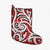 Polynesian Maori Ethnic Ornament Red Christmas Stocking - Polynesian Pride