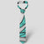 Polynesian Maori Ethnic Ornament Turquoise Necktie - Polynesian Pride