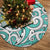 Polynesian Maori Ethnic Ornament Turquoise Tree Skirt 85x85 cm Turquoise Tree Skirt - Polynesian Pride