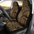 Polynesian Maori Lauhala Gold Car Seat Cover - Polynesian Pride