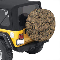 Polynesian Maori Lauhala Gold Hawaii Spare Tire Cover - Polynesian Pride
