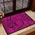 Polynesian Maori Lauhala Pink Hawaii Door Mat - Polynesian Pride