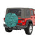 Polynesian Maori Lauhala Turquoise Hawaii Spare Tire Cover - Polynesian Pride