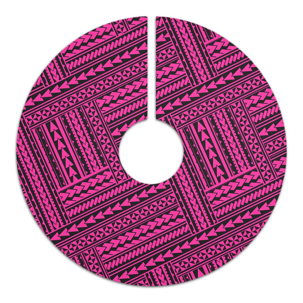 Polynesian Nation Pink Tree Skirt - Polynesian Pride