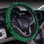 Polynesian Seamless Green Hawaii Steering Wheel Cover with Elastic Edge - Polynesian Pride