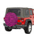 Polynesian Seamless Pink Hawaii Spare Tire Cover - Polynesian Pride