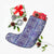 Polynesian Symmetry Gardient Violet Christmas Stocking - Polynesian Pride