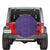 Polynesian Symmetry Violet Hawaii Spare Tire Cover - Polynesian Pride