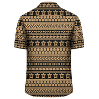 Polynesian Tattoo Tribal Gold Hawaiian Shirt - Polynesian Pride