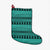 Polynesian Tattoo Tribal Turquoise Christmas Stocking - Polynesian Pride