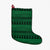 Polynesian Tattoo tribal Green Christmas Stocking - Polynesian Pride