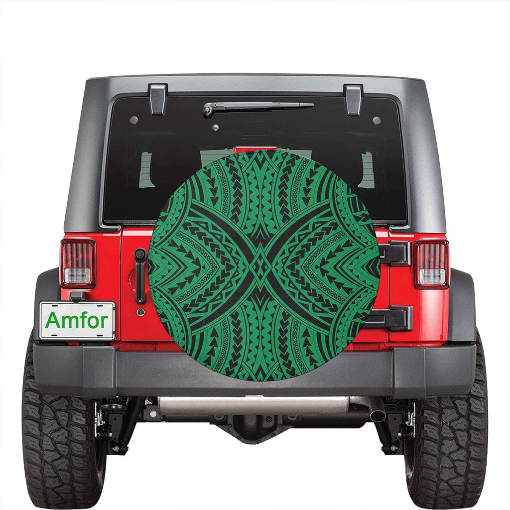 Polynesian Tradition Green Hawaii Spare Tire Cover - Polynesian Pride
