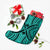 Polynesian Tradition Turquoise Christmas Stocking - Polynesian Pride