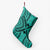 Polynesian Tradition Turquoise Christmas Stocking 26 X 42 cm Turquoise Christmas Stocking - Polynesian Pride