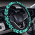 Polynesian Tradition Turquoise Hawaii Steering Wheel Cover with Elastic Edge - Polynesian Pride