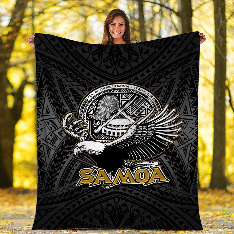 Seal of American Samoa Premium Blanket LT6 - Polynesian Pride
