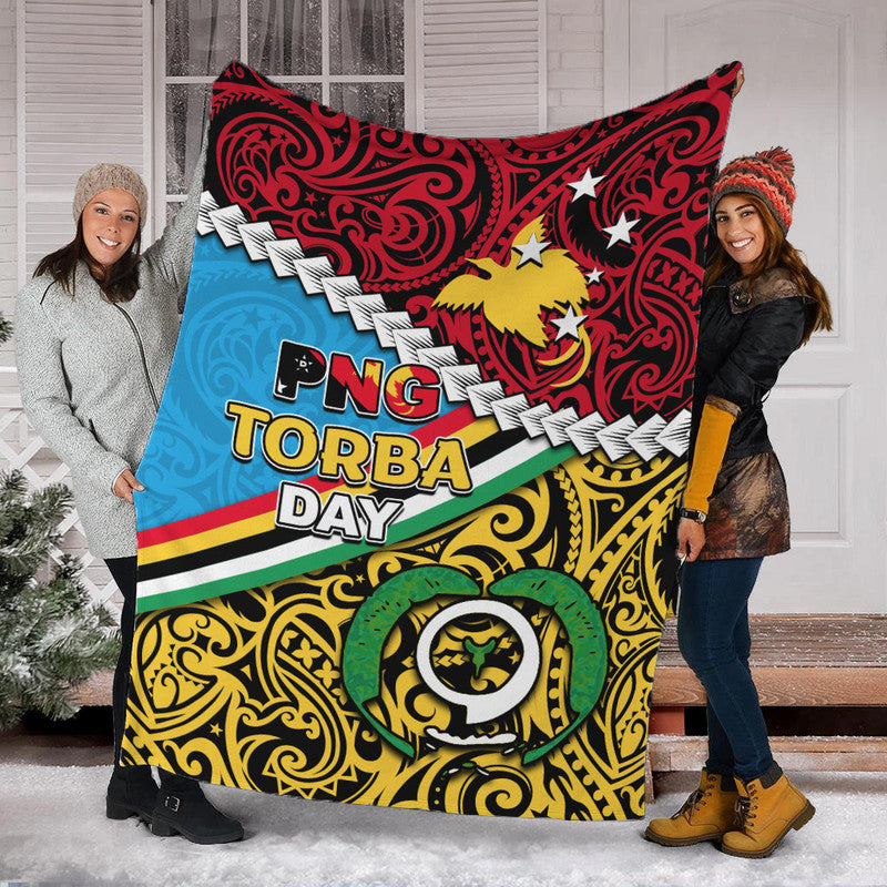 PNG Torba Day Premium Blanket Happy Day LT6 - Polynesian Pride