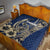 Guam Fish Hook Premium Quilt Blue Style LT6 - Polynesian Pride