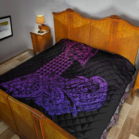 Hawaii Kakau Premium Quilt Polynesian Floral Tribal Gradient Version LT9 Gradient - Polynesian Pride