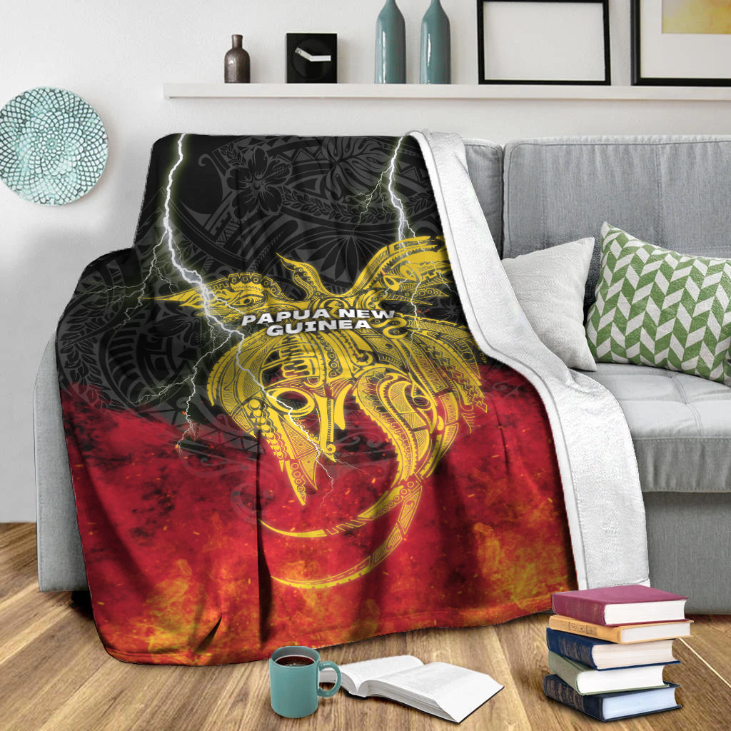 Papua New Guinea Premium Blanket Independence Day Special Style LT16 - Polynesian Pride