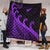 New Zealand Rugby Maori Premium Quilt Silver Fern Koru Vibes - Purple LT8 - Polynesian Pride